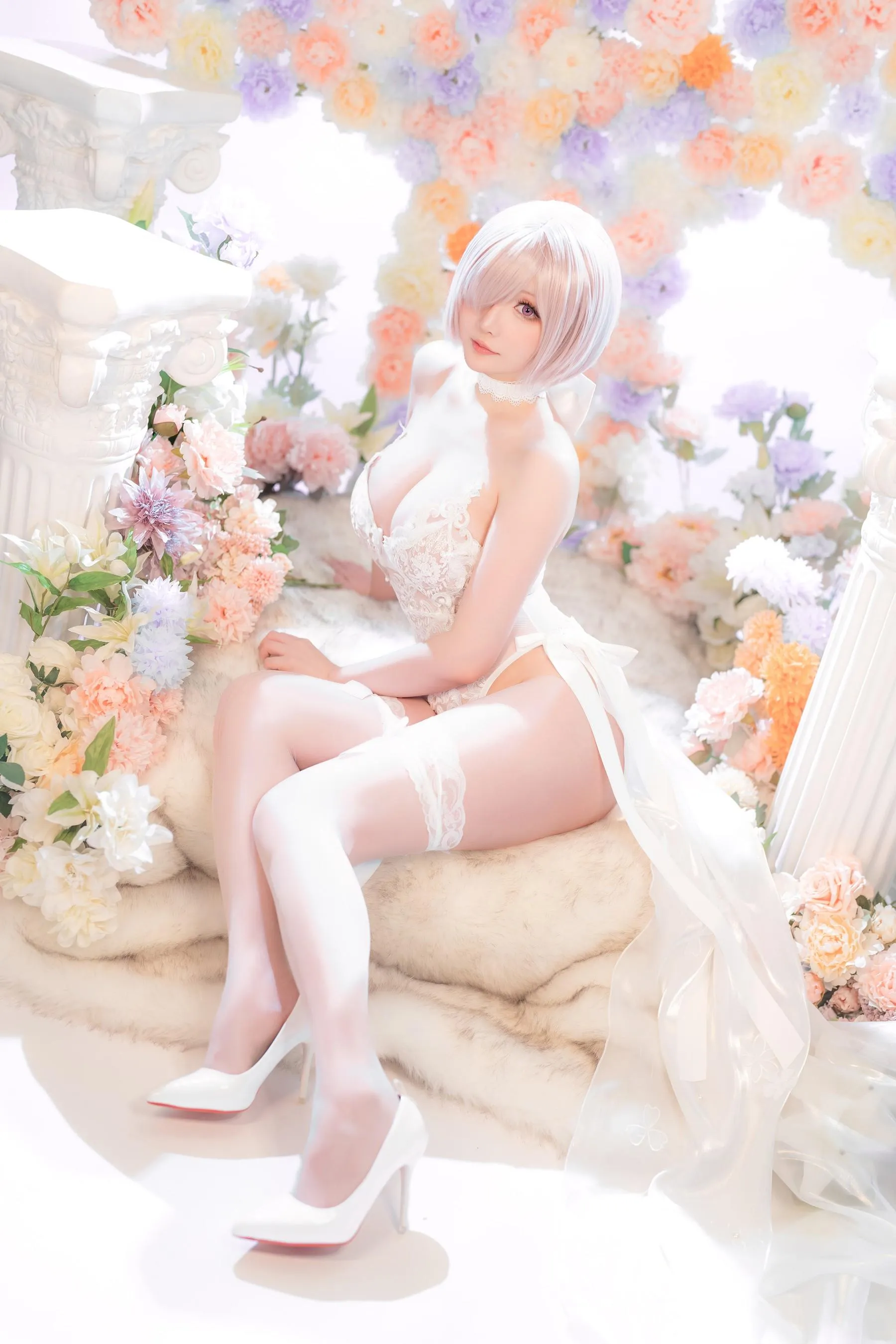 星之迟迟 – NO.141 FGO-玛修同人婚纱 [79P]插图8